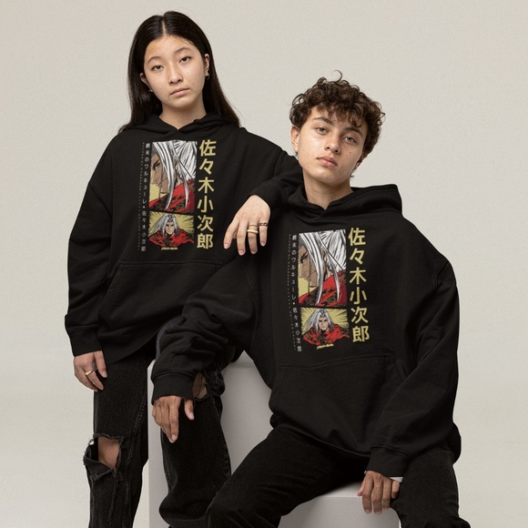 ANIME DESIGN:: UNISEX CUSTOM HOODIE - Picture 4 of 5